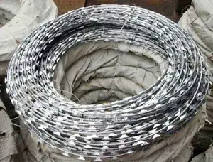 Razor Wires Stainless Steel 10mm at 1500 Per Roll