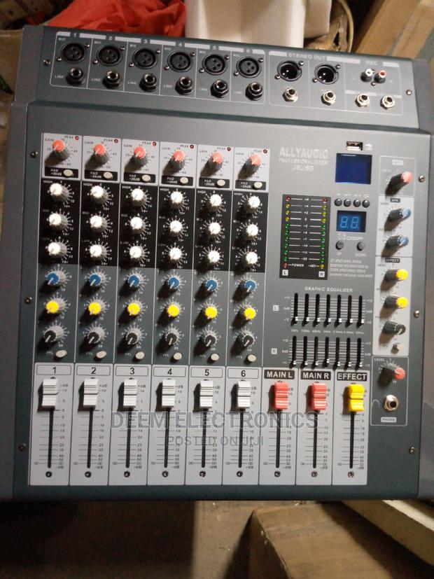 6channel Powered Mixer, With Bluetooth, USB - thumbnail 3