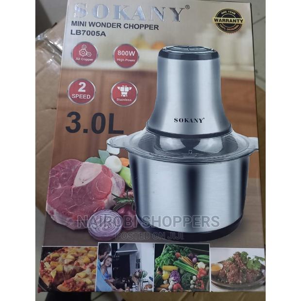 Vegetables Chopper 3.0 Liters Sokany