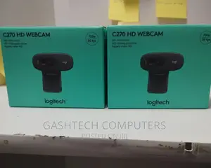 Logitech C270 Hd Webcam, Hd 720p, Widescreen Hd Video