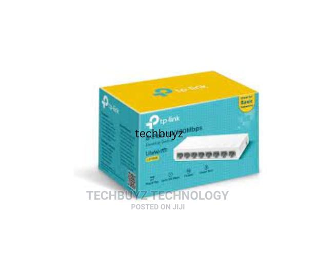 Tp-Link 8-Port 10/100mbps Desktop Switch - Tl-Ls1008 - thumbnail 2