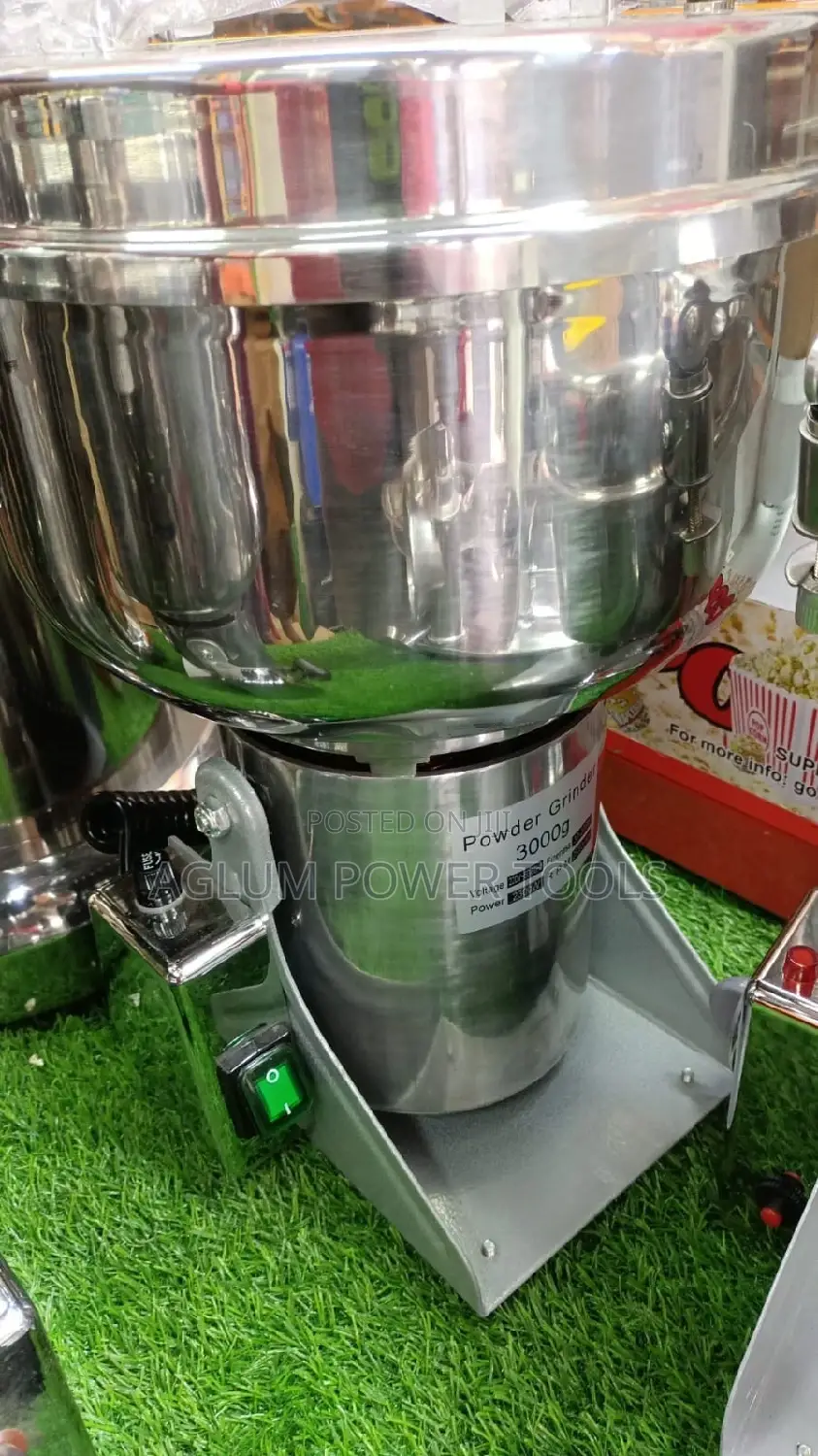 Spice/ Powder Grinder 3kgs Stainless Steel