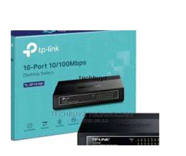 Tp-Link 16-Port 10/100mbps Desktop Switch - TL-SF1016D - thumbnail 3