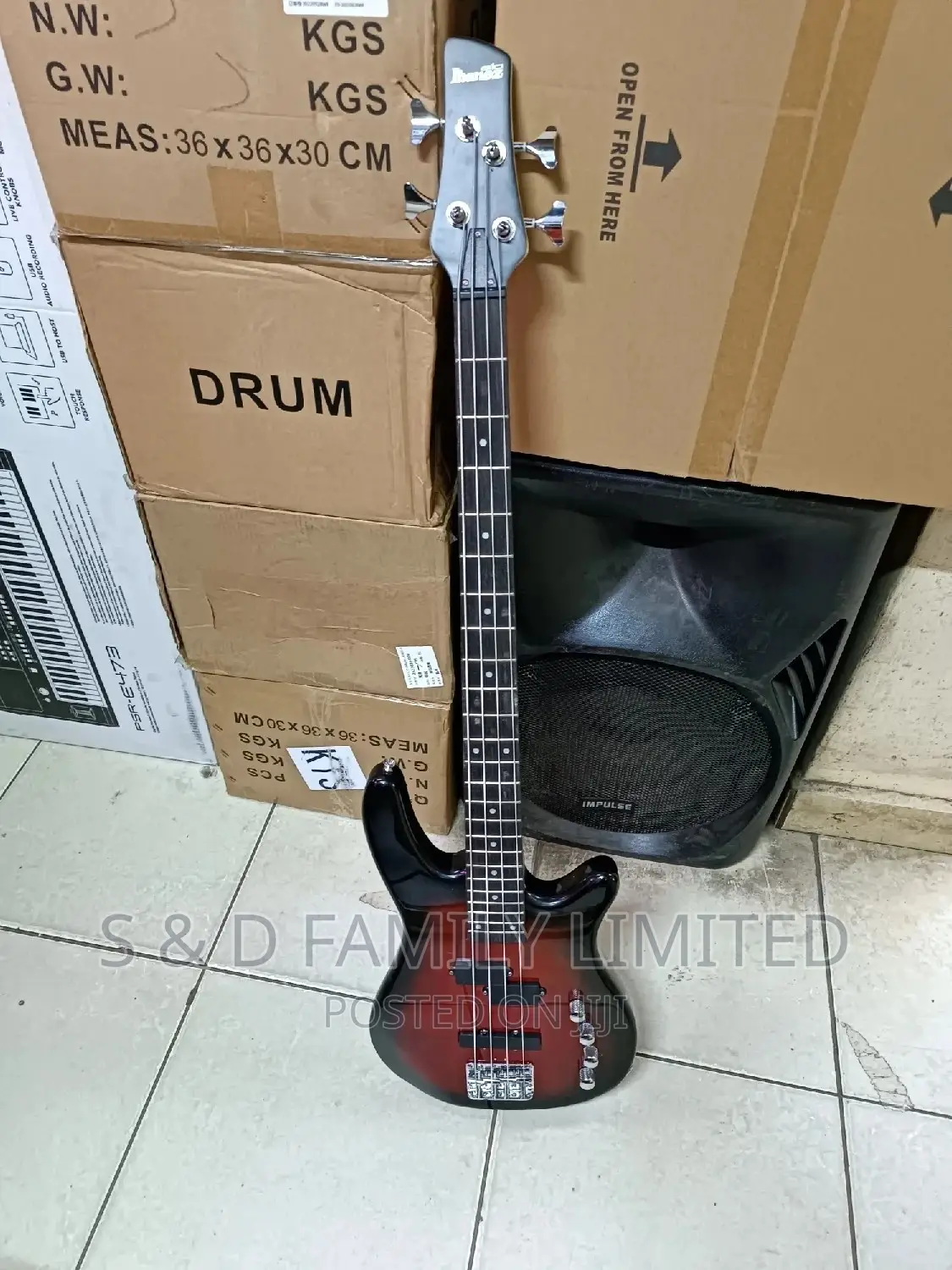 Gio Ibanez 4 String Passive Guitar