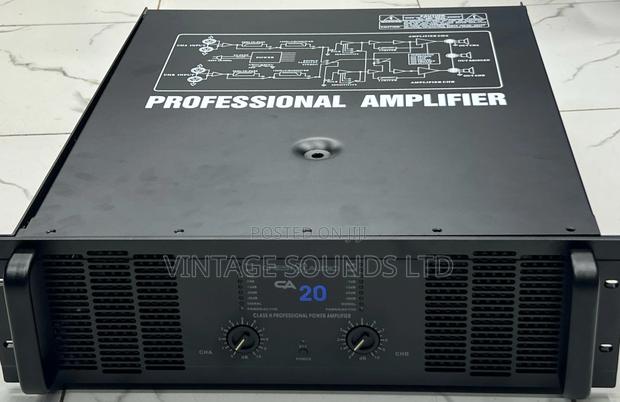 Crest Audio Ca20 ,6000watts Power Amplifier Original - thumbnail 3