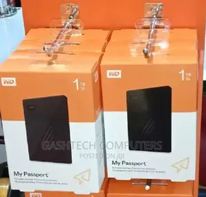 Wd My Passport 1tb Portable External Hard Disk Drive Usb 3.0