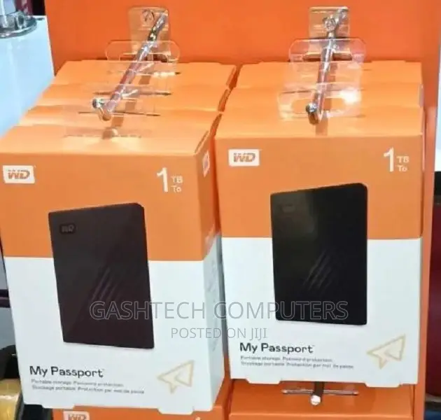 Wd My Passport 1tb Portable External Hard Disk Drive Usb 3.0