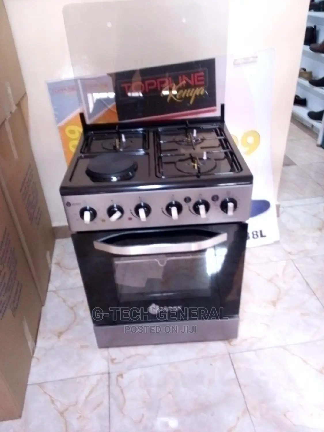 60*60 Nunix Cooker 3+1 Cooker Silver