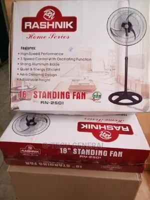 Rashnik Standing Fan 18inch Energy Saving