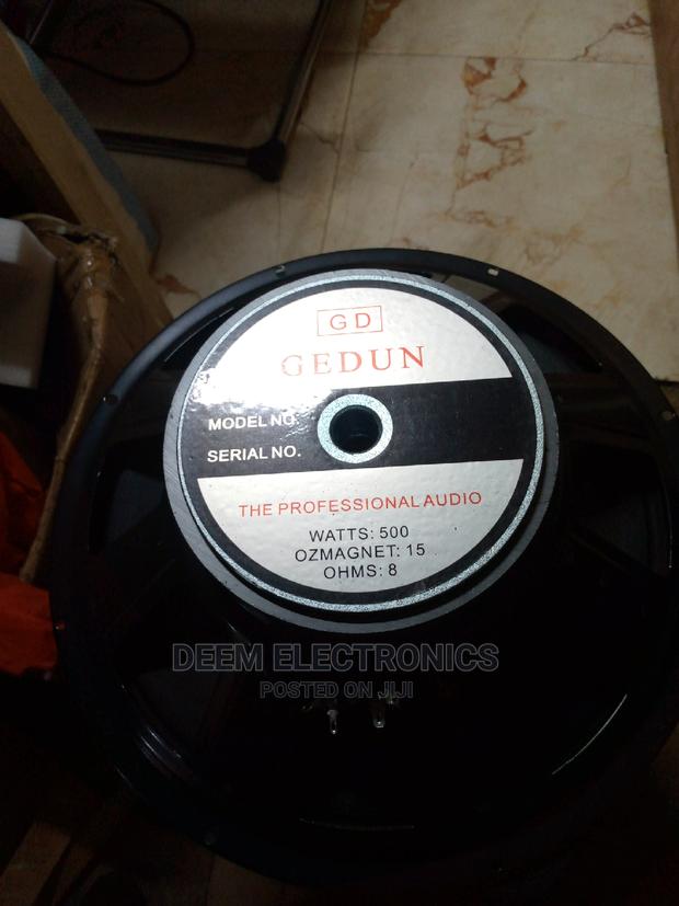 Speaker 15inch Naked Gedun 500 Watts