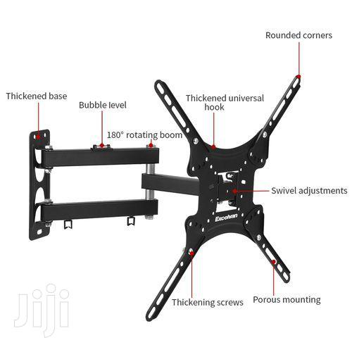 Home Design 14 - 55" Full Moving Swivel Wall TV Bracket 60P