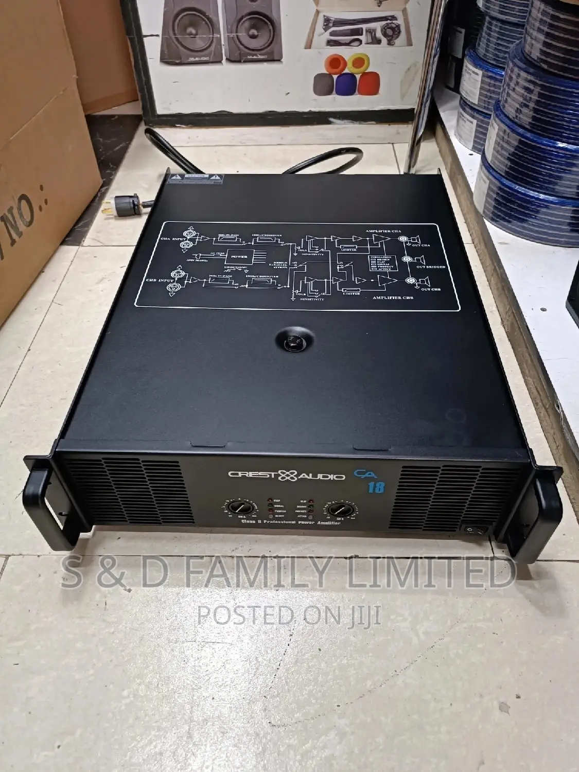 Crest Audio CA18 Power Amplifier