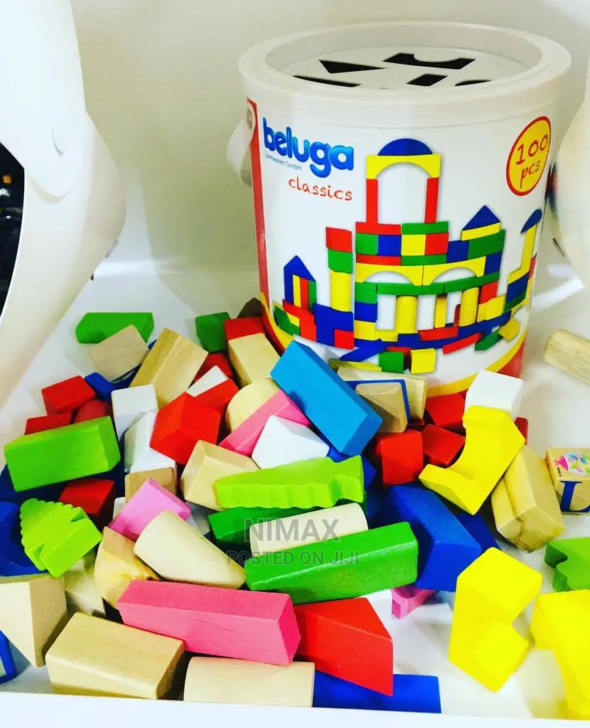 Wooden Blocks 100pcs