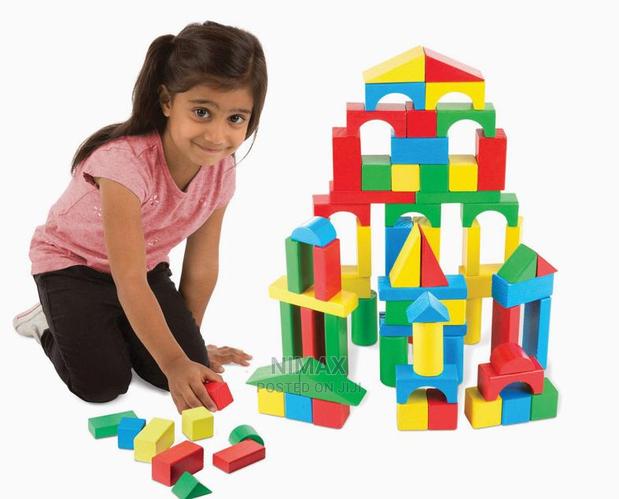 Wooden Blocks 100pcs - thumbnail 5