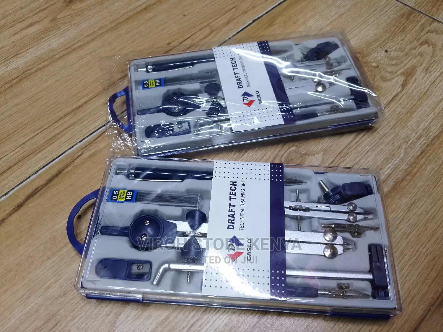 Technical Drawing Set + Pencils