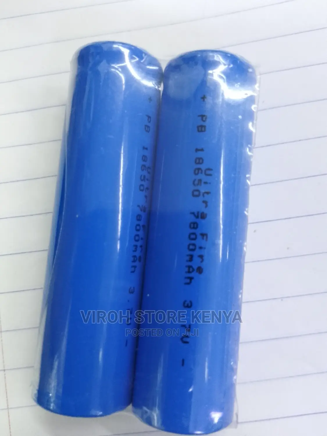 3.7V 7800mah Battery 2pcs