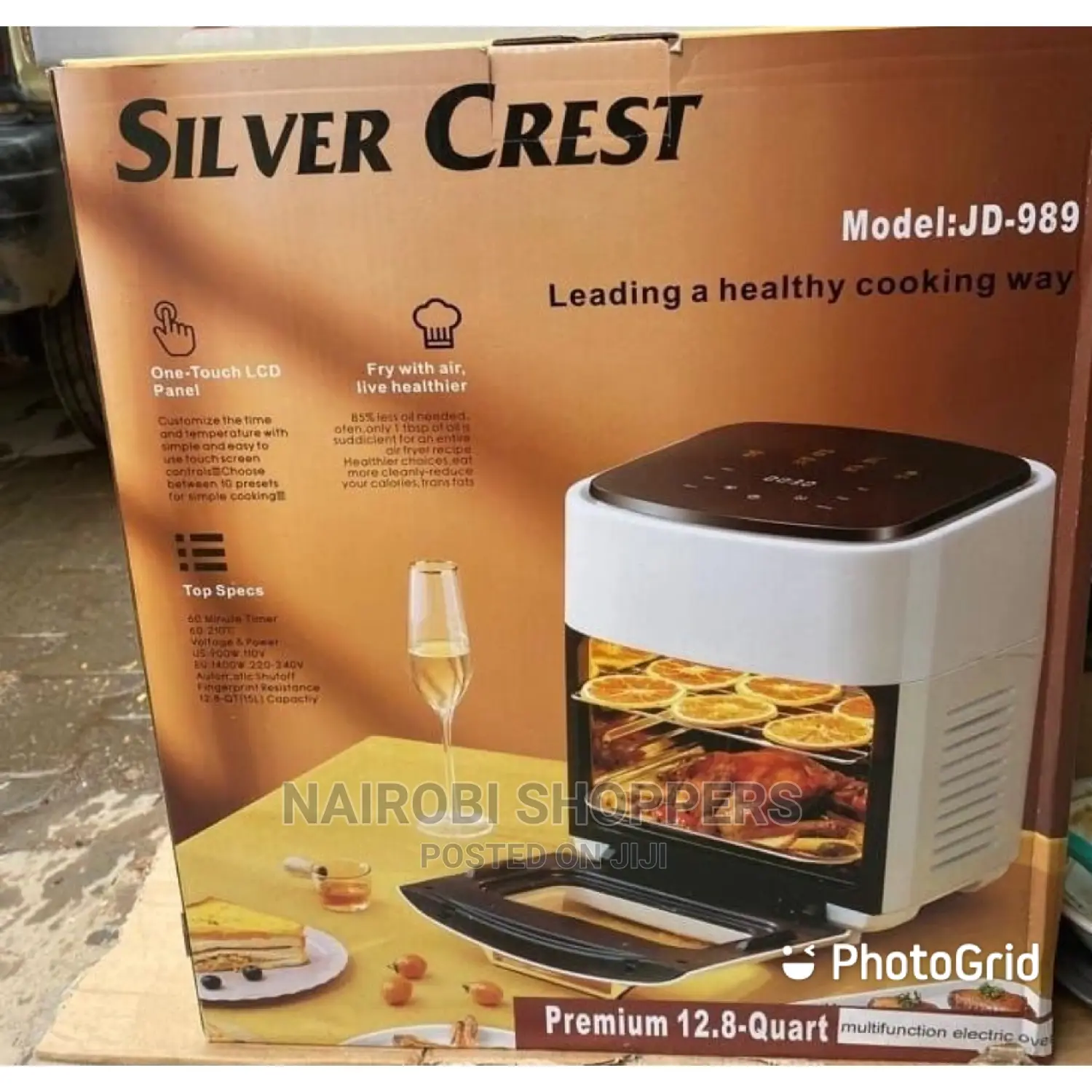 Air Fryer Silver Crest Airfryer