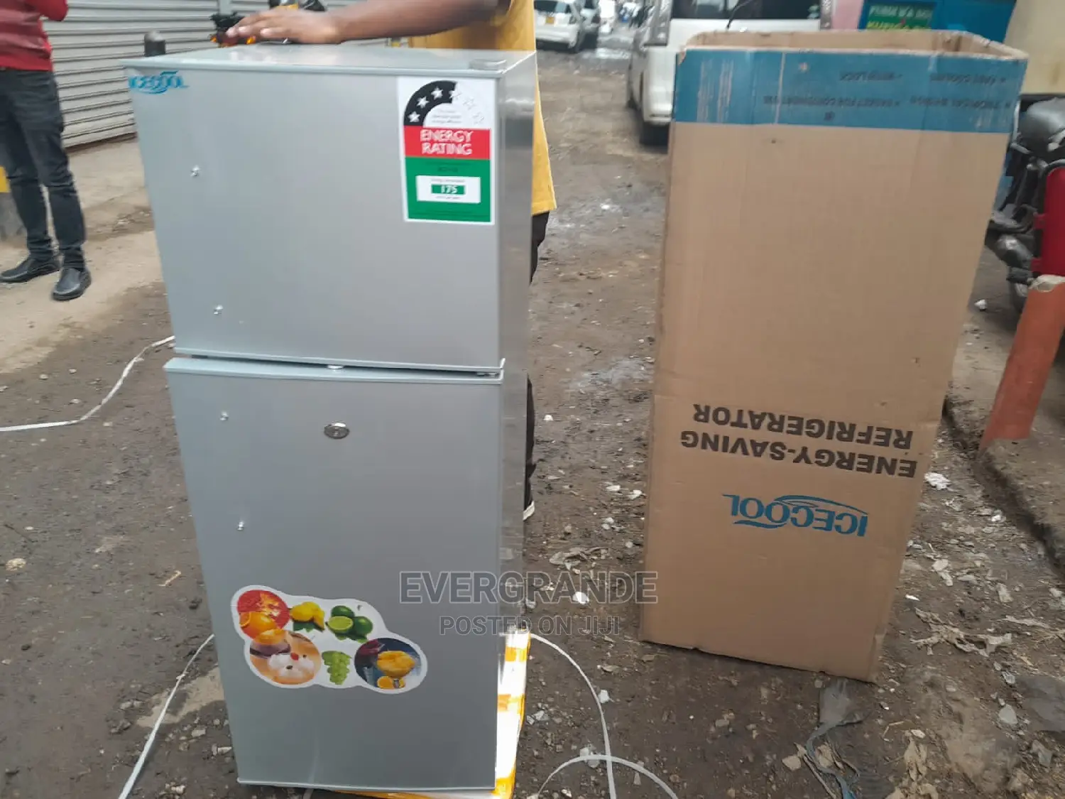 Fridge 138 Litres Icecool Double Door