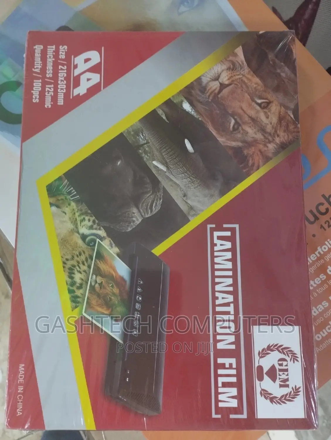 Master A4 Laminating Pouches X Mm