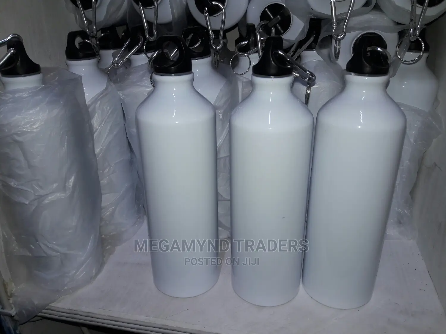 Water Bottle 750ml/Aluminium Water Bottle White
