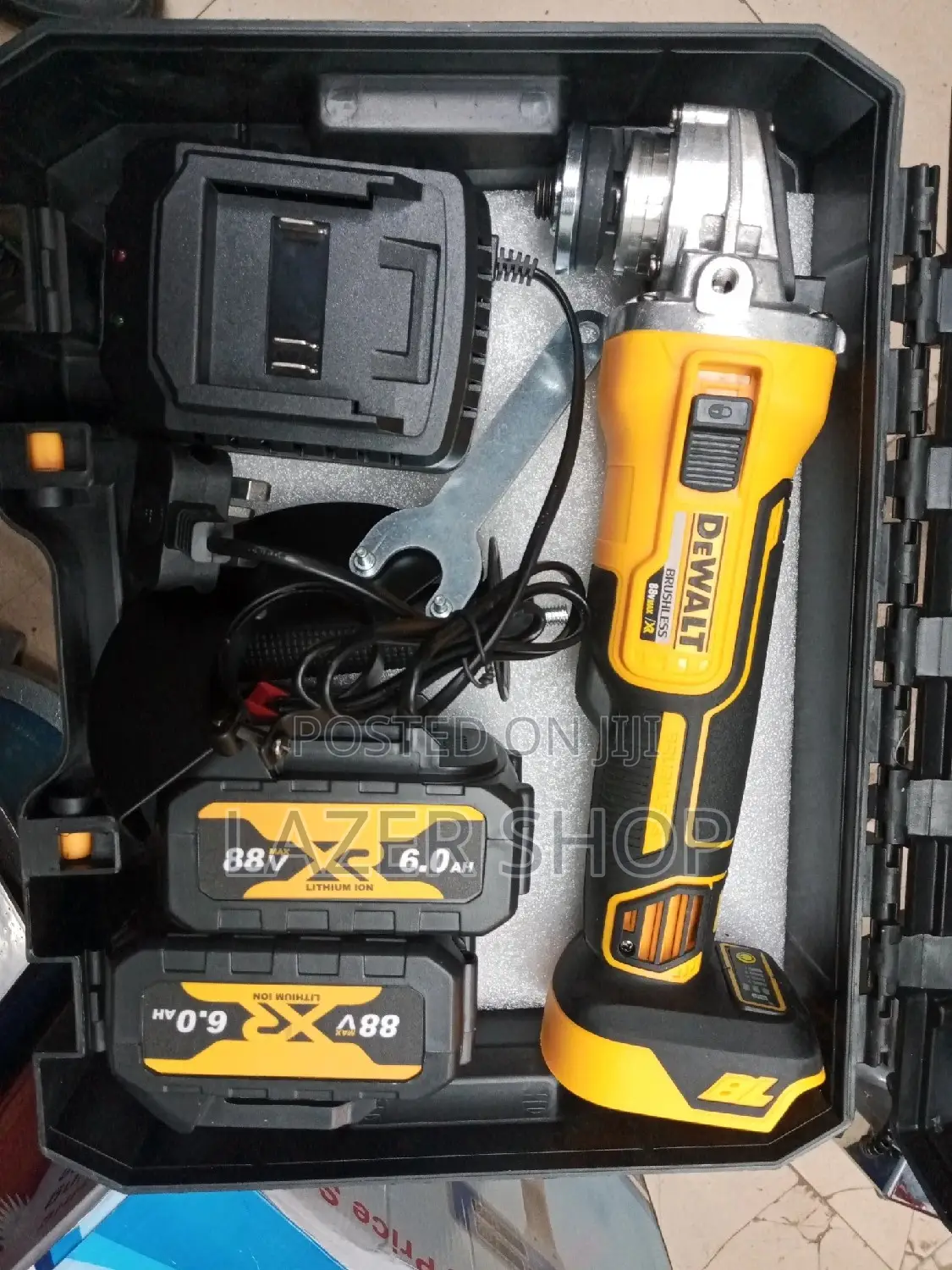 88v Dewalt Cordless Angle Grinder