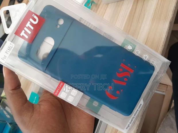 Dark Blue Candy Silicone Case for Google Pixel 7 - thumbnail 2