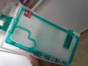 Samsung Galaxy S23 Ultra 5G (Blue, Transparent, Shock Proof