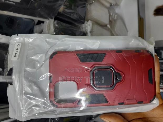 Cover Alive Back Cover for Apple iPhone 11 Pro (Red, Shock - thumbnail 3