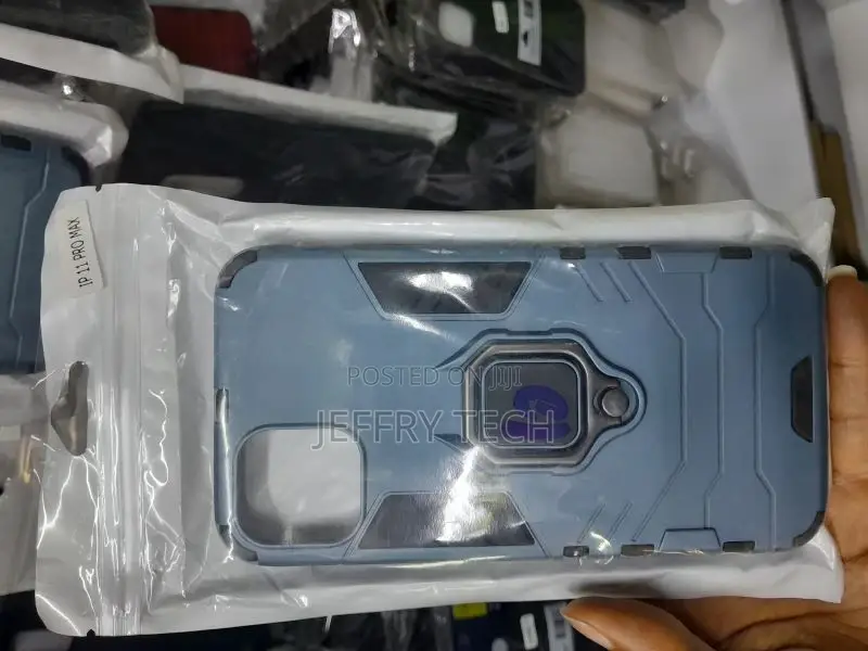 ZIVITE Back Cover for iPhone 11 Pro Max (Grey, Magnetic Cas