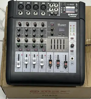 Max 4 Mixer With Power Amplifier Ph400 With USB Bluetooth