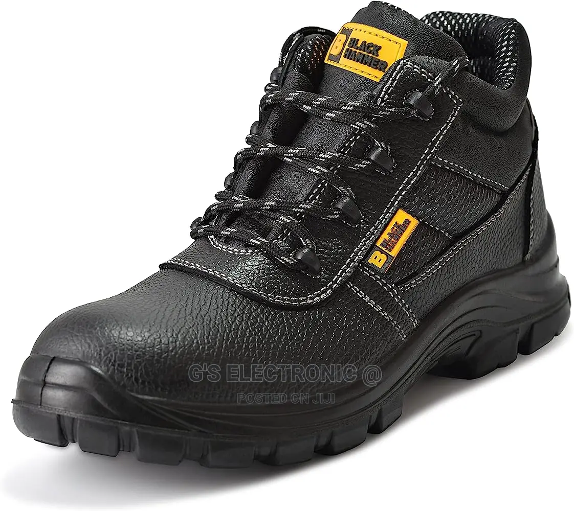 Best Brillant Black Safety Boots.