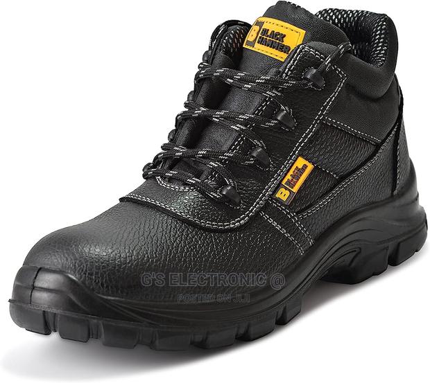 Best Brillant Black Safety Boots. - thumbnail 3
