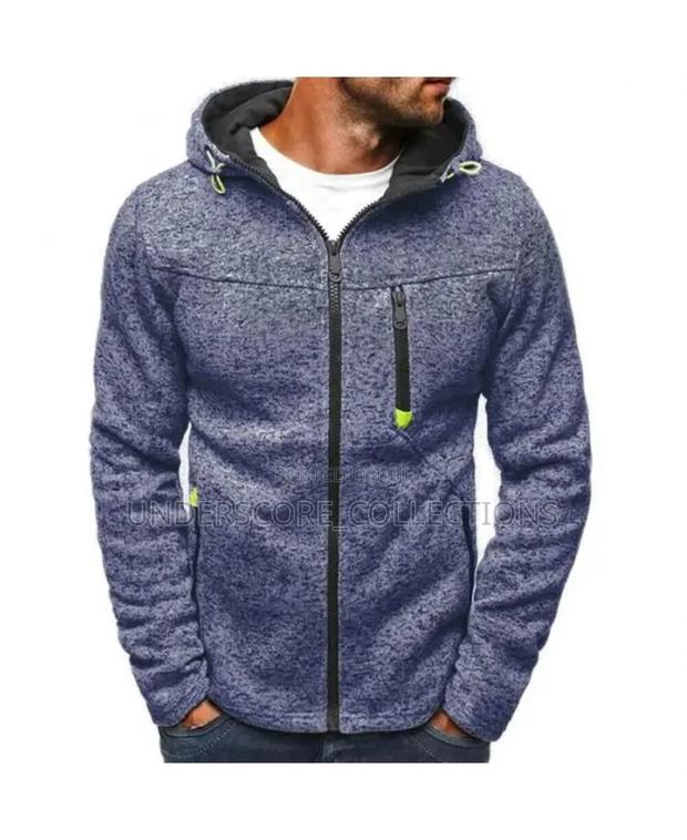 Unique Unisex Hoodies Hoodie With Front Zipper - thumbnail 3