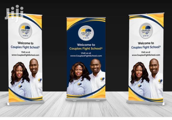 Roll Up Banner Printing Narrow Base Banner