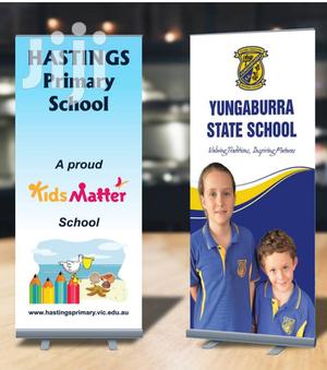 Roll Up Banner Printing Narrow Base Banner