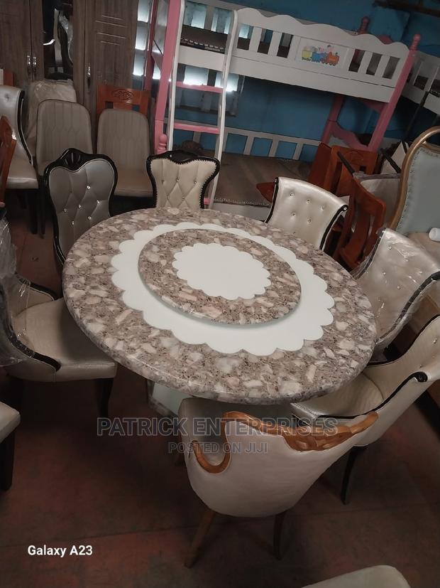 Imported Morden Marble Dinning Table 6 Seater