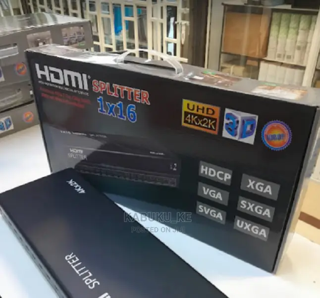 Brand New 16-Port Hdmi Splitter 1x16 Support Deep Color 3D