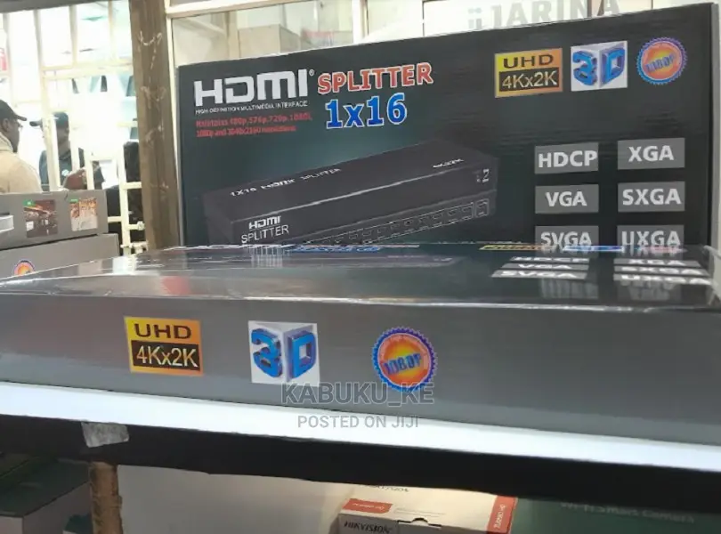 16 Port HDMI Splitter (1×16) | Ultra HD 3D