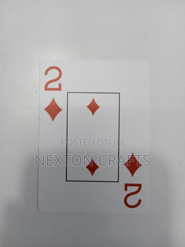 Plastic Poker Game Playing Cards - thumbnail 3