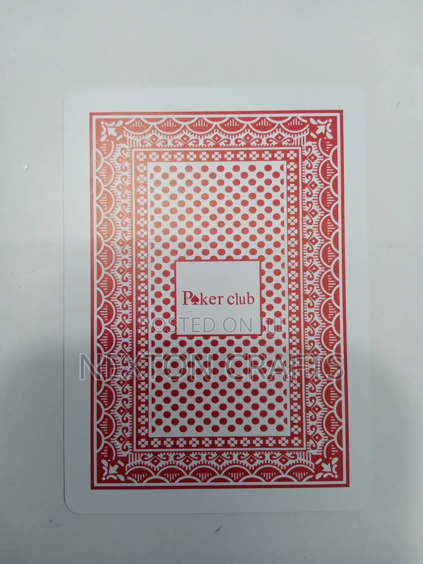 Plastic Poker Game Playing Cards