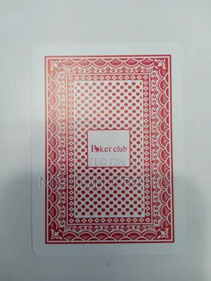 Plastic Poker Game Playing Cards