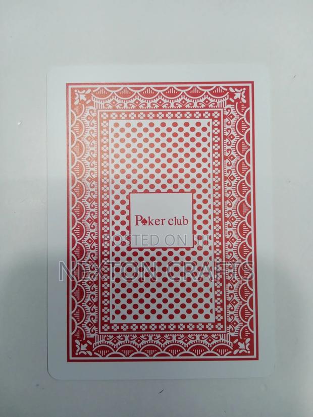 Plastic Poker Game Playing Cards - thumbnail 4
