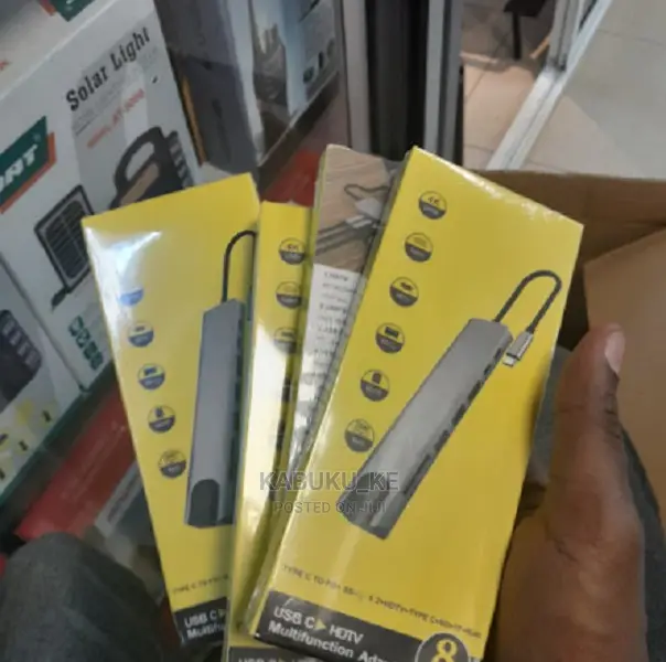 USB-C Multifunction 8 in 1 USB HUB for Macbook