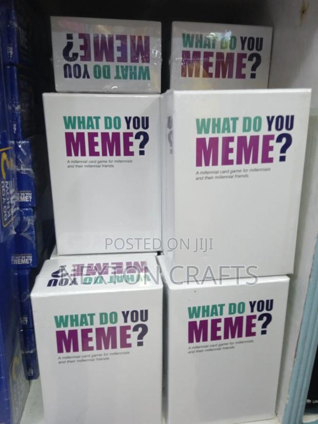 What Do You Meme? Game Cards - main view