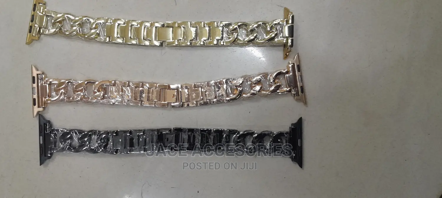 Single Row Smartwatch Metal Strap