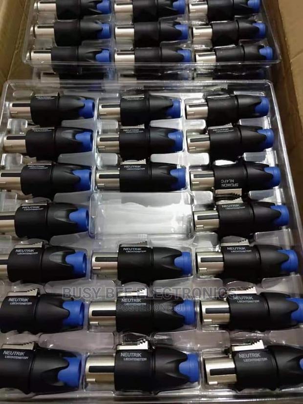 Neutric Metallic Speakons - main view