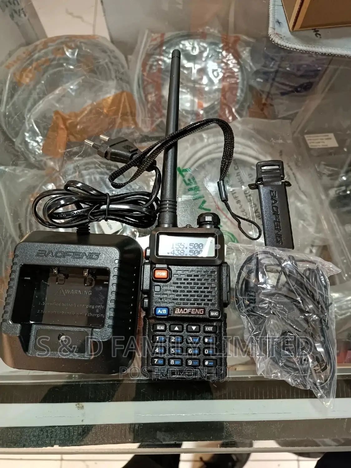 5KM Baofeng UV-5R Walkie-Talkie
