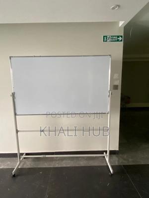 Whiteboards With Standing Stand Standing 5ftx3ft White Board - thumbnail 2
