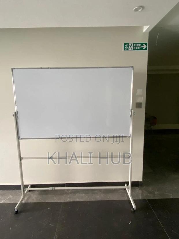 Whiteboards With Standing Stand Standing 5ftx3ft White Board - main view