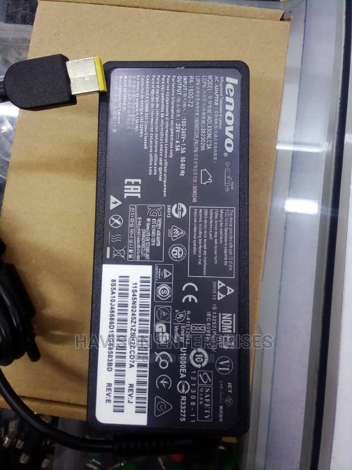 Lenovo Laptop Adapter